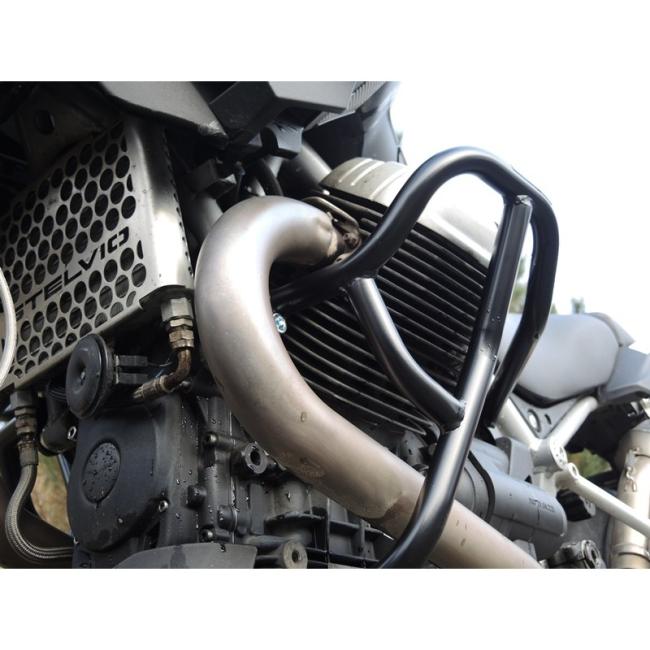 RD-Moto Sturzbügel schwarz für Moto Guzzi Stelvio 1200 2008-16