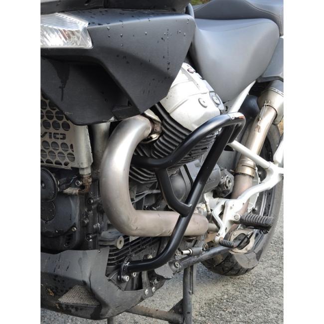 RD-Moto Sturzbügel schwarz für Moto Guzzi Stelvio 1200 2008-16
