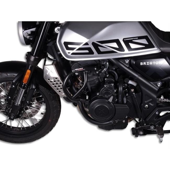 RD-Moto Sturzbügel schwarz für Brixton Crossfire 500 ´22+ Oberteil