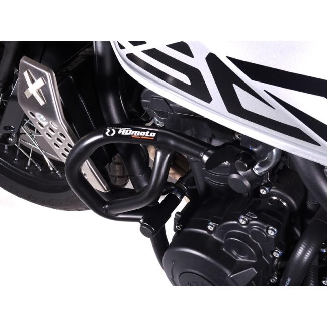 RD-Moto Sturzbügel schwarz für Brixton Crossfire 500 ´22+ Oberteil