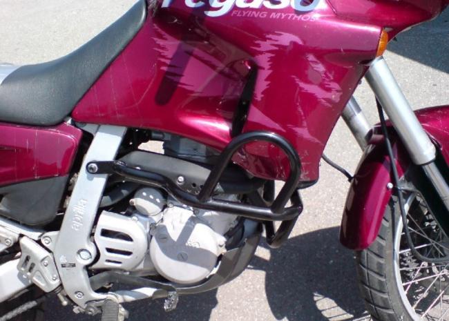 RD-Moto Sturzbügel schwarz  für Aprilia Pegaso 650 1992 - 1995