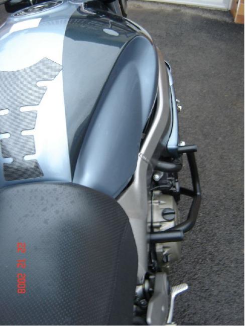 RD-Moto Sturzbügel schwarz für Honda X-11 Eleven 1999-2003