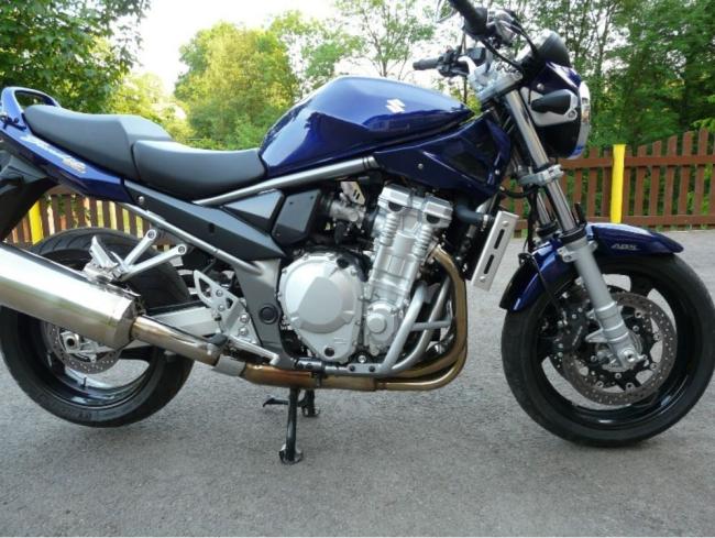 RD-Moto Sturzbügel silber für Suzuki GSF 1250 Bandit 07+