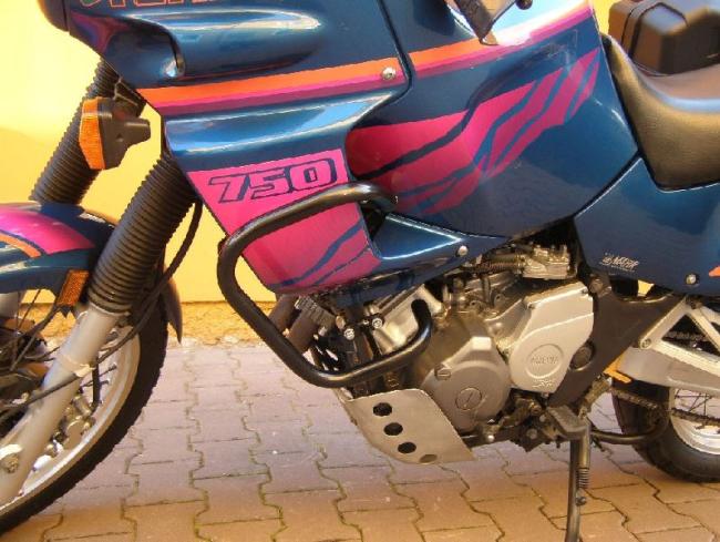 RD-Moto Crash frames black for Yamaha XTZ 750 Super Tenere 1989 - 1997