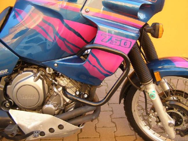 RD-Moto Crash frames black for Yamaha XTZ 750 Super Tenere 1989 - 1997