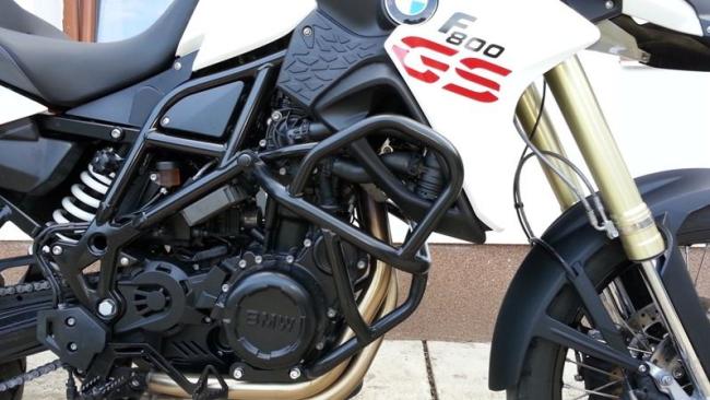 RD-Moto Sturzbügel schwarz für BMW F 800 GS  2008 - 2018