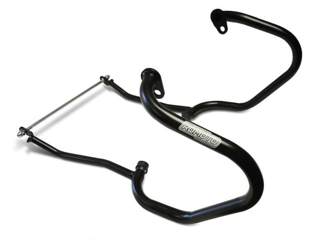 RD-Moto Crash frames black for Yamaha TDM 900 2002 - 2010