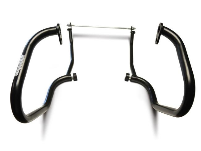 RD-Moto Crash frames black for Yamaha TDM 900 2002 - 2010