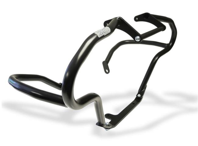 RD-Moto Crash frames black - cylinder protection for BMW R1200GS Adventure 2004 -2007