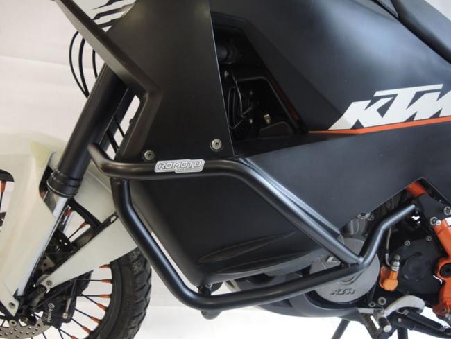 RD-Moto Crash frames black for KTM 990 Adventure 2006 - 2012