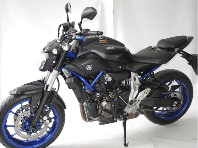 RD-Moto Crash frames for Yamaha XSR 700 black 2014-23