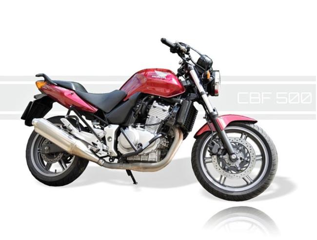 RD-Moto Crash bar black for Honda CBF 500 2004-12