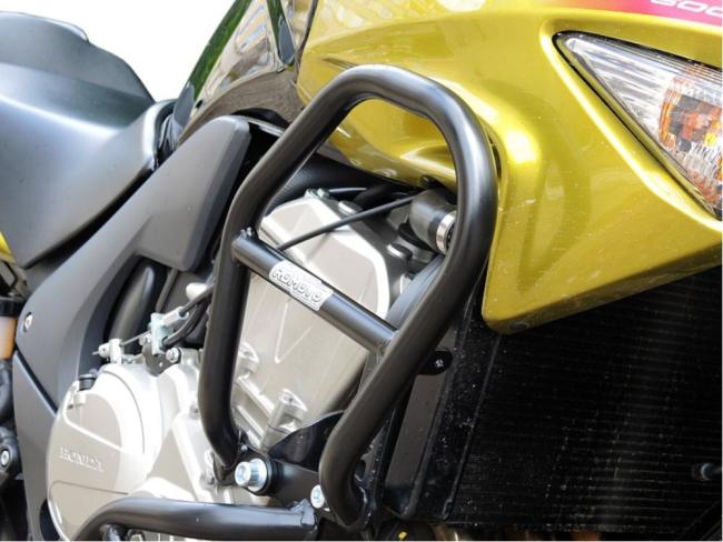RD-Moto Crash bar upper - black for Honda CBF 600 2008-12