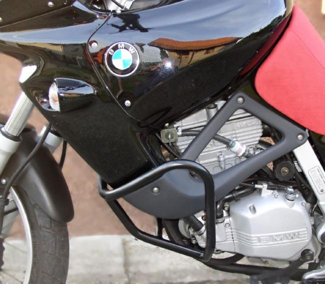 RD-Moto Crash frames black for BMW F 650 GS 1993-1996