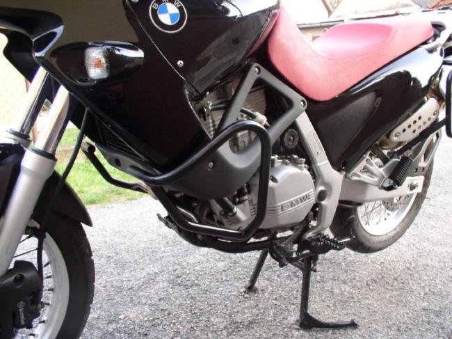 RD-Moto Crash frames black for BMW F 650 GS 1993-1996