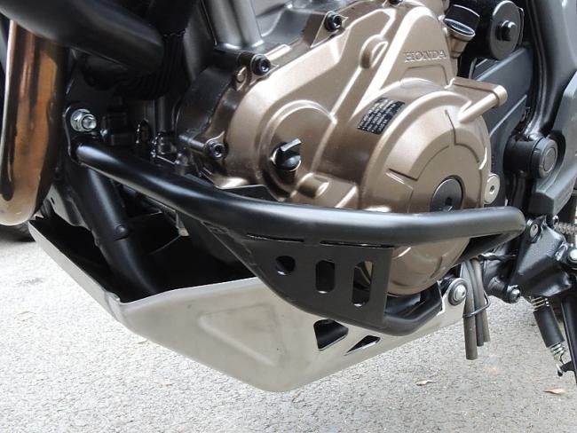 RD-Moto Crash bar black low position + high position for Honda CRF 1000 L Africa Twin DCT 2016 - 2018