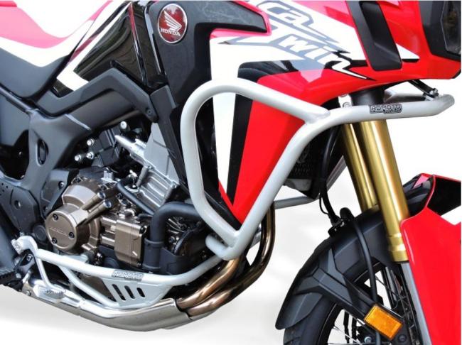 RD-Moto Sturzbügel silber unten + oben für Honda CRF 1000L Africa Twin DCT 2016 - 2018