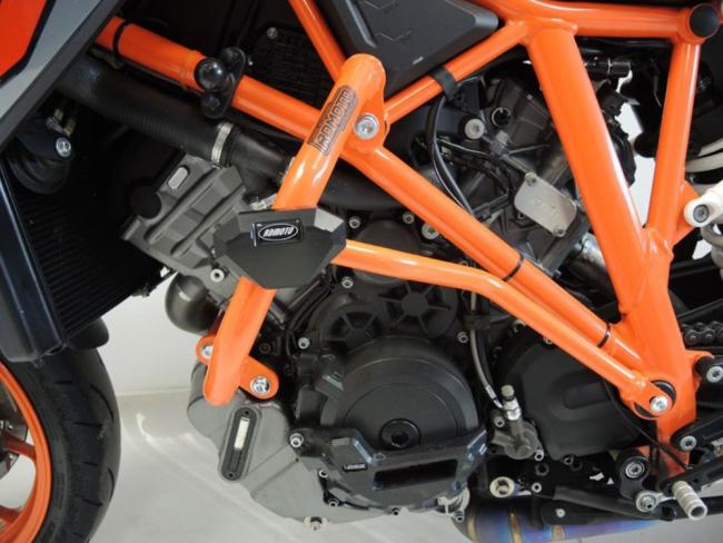 RD-Moto Crash frames Orange for KTM 1290 Superduke R 2014-19