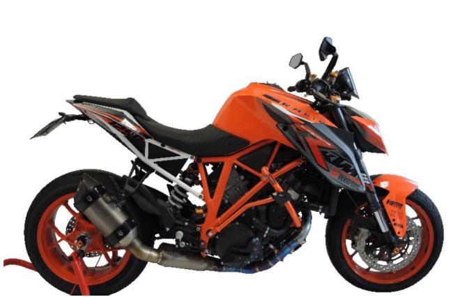RD-Moto Crash frames Orange for KTM 1290 Superduke R 2014-19