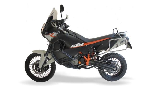 RD-Moto Sturzbügel schwarz KTM 950 Adventure 2003 - 2005