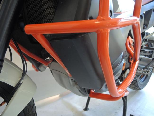 RD-Moto Crash frames Orange for KTM 990 Adventure 2006 - 2012