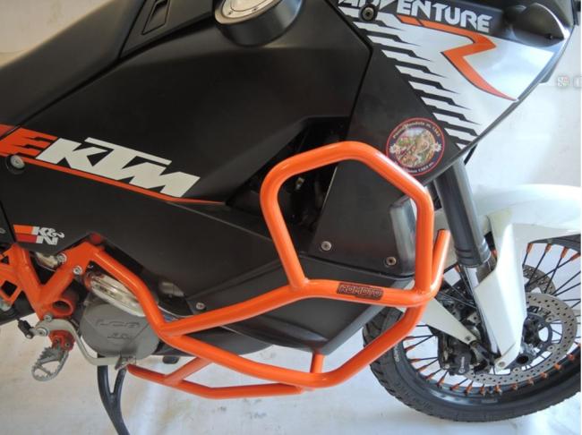 RD-Moto Crash frames Orange for KTM 990 Adventure 2006 - 2012