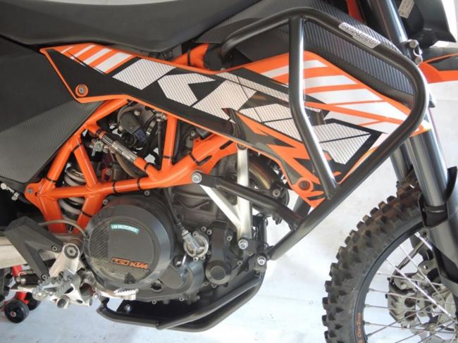 RD-Moto Sturzbügel schwarz für KTM 690 Enduro R 2008-18