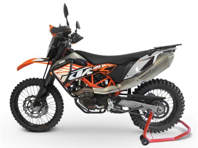RD-Moto Sturzbügel schwarz für KTM 690 Enduro R 2008-18