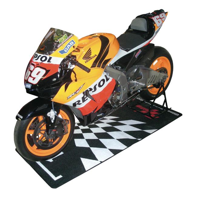 Motogp Parc Ferme Design-Garage Pit Mat 190 x 80cm