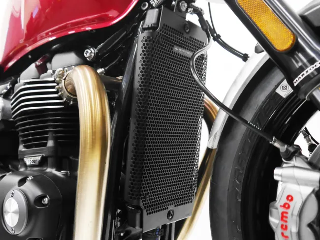 Evotech Performance Kühlerabdeckung für Triumph Bonneville T100 Black  2017-25
