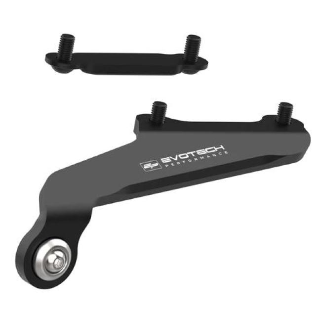Evotech Performance Auspuffhalter inkl Abdeckplatte Fußraste für Ducati Multistrada V4 Rally 2023+