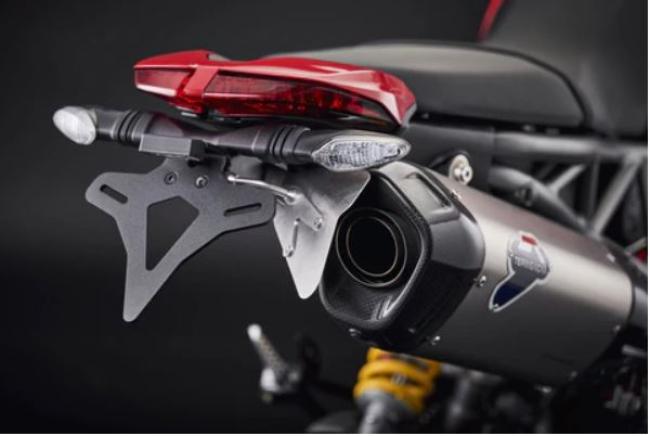Evotech Performance Tail Tidy for Ducati Hypermotard 950 / 950 SP  Tail Tidy 2019+ / Termignoni Single Race Exhaust Compatible