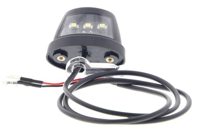 Evotech Performance Nummernschild Beleuchtung LED Oval