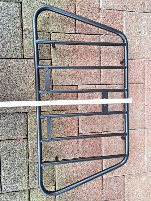 Gepäckträger für Rewaco Trike Automatik  LT / ST / GT schwarz beschichtet