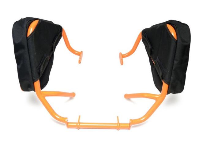 Side pockets for RDmoto protection bars