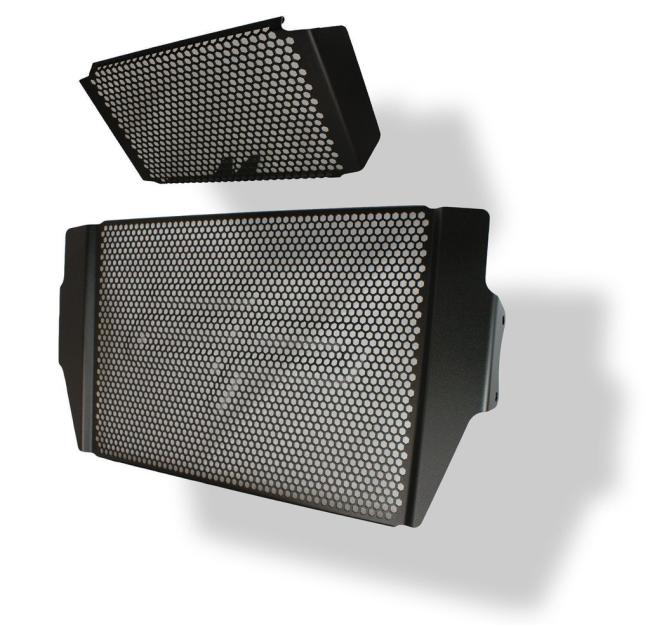 Evotech Performance Radiator/Oil Cooler Guard Set for Ducati Multistrada 1200 2010-14
