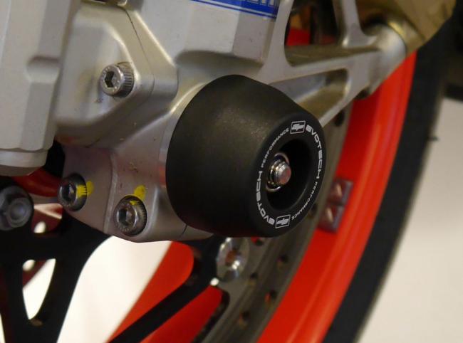 Evotech Performance Front Fork Spindle Bobbins for Aprilia RSV4 Factory 2019-2020