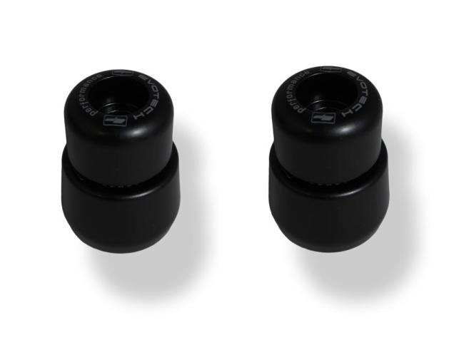 Evotech Performance handlebar end weights for BMW R 1200 GS black 2013 - 2018