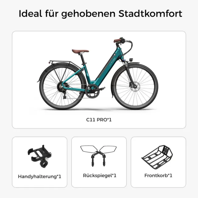 Fiido C11 Pro Lightweight Urban E-Bike