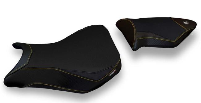 Tappezzeria Italia Sitzbankbezug Modell Baku schwarz für BMW S1000RR 12-14
