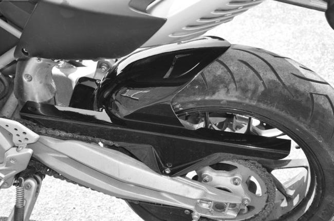Hinterradabdeckung für Aprilia Dorsoduro SMV750  2009-16 - GFK