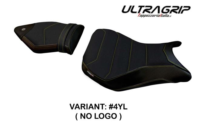 Tappezzeria Italia Seat Cover Model Maiori all black Ultragrip for BMW S1000RR 15-18