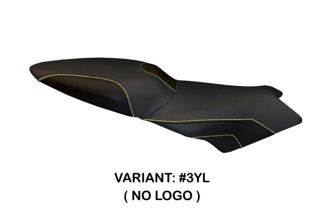 Tappezzeria Italia Seat Cover for BMW K1300S 08-15 Model Lariano black