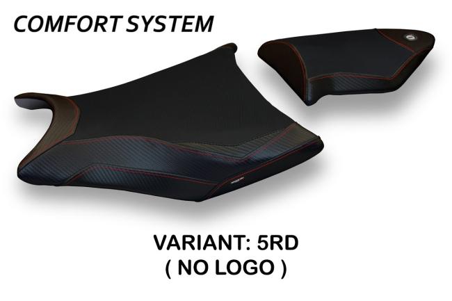Tappezzeria Italia Sitzbankbezug Model Essen Schwarz Komfortsystem für BMW S1000RR 09-11