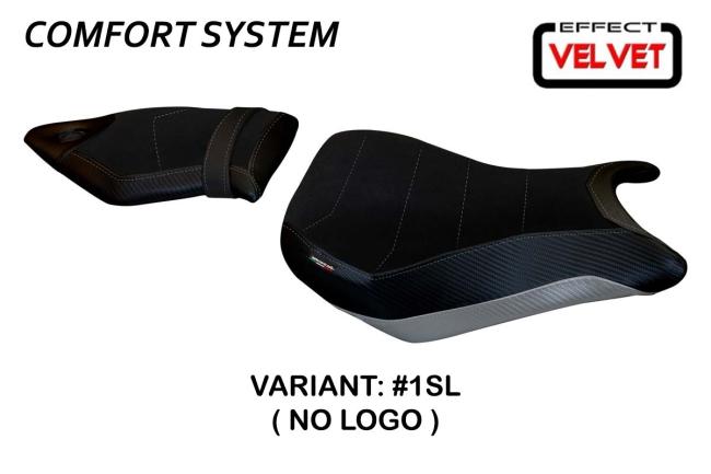 Tappezzeria Italia Sitzbankbezug Model Vittoria 3 Effect Velvet Komfortsystem für BMW S1000RR 15-18
