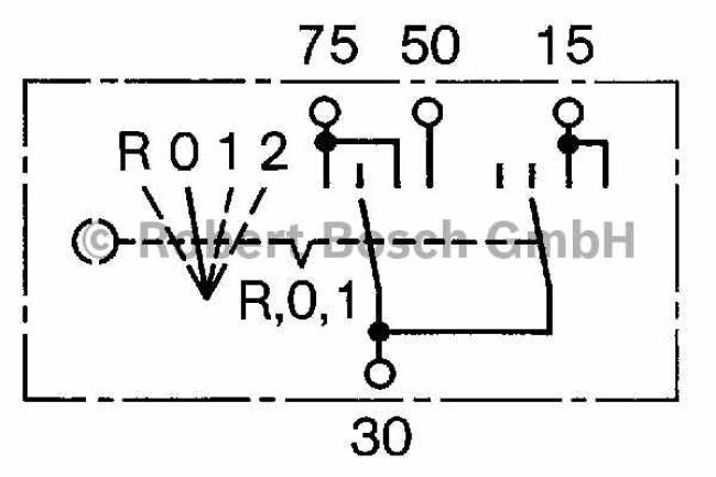 Ignition key Bosch