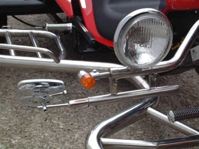 Wohnwagenspiegel Set  Edelstahl für Trike