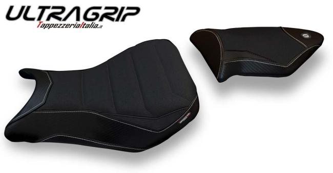 Tappezzeria Italia Seat Cover Model Corinto all black Ultragrip for BMW S1000RR 12-14