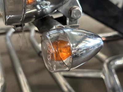 Indicator Bullet with clear glass for lamp pole