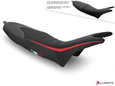 Luimoto Seat Cover Veloce for Ducati Hypermotard 2019 - 21 (RVE & SP)